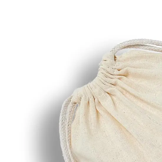 Generous 14" x 20" Plain Cotton Muslin Pouch {5}