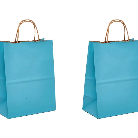 Reliable Kraft Paper Tinted Shopping Bag 5.5" x 3.25" x 8.375" {5}