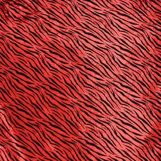 Flocking Velvet Zebra on Taffeta Fabric 60" Wide for Curtains, Apparel & Costumes Platinum Zebra {6}