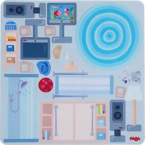 HABA Little Friends Luxury Decorative Decals for Townhouse Villa Multicolor {6}