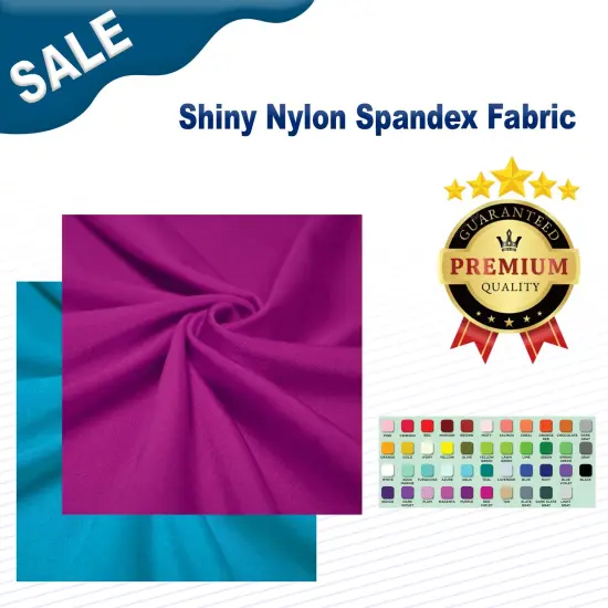 Shiny Nylon Spandex Fabric Spring Fairy {2}