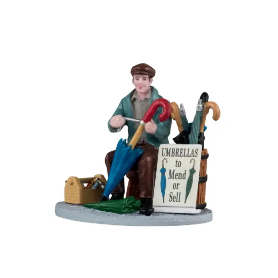 Umbrella Vendor - Lemax {1}
