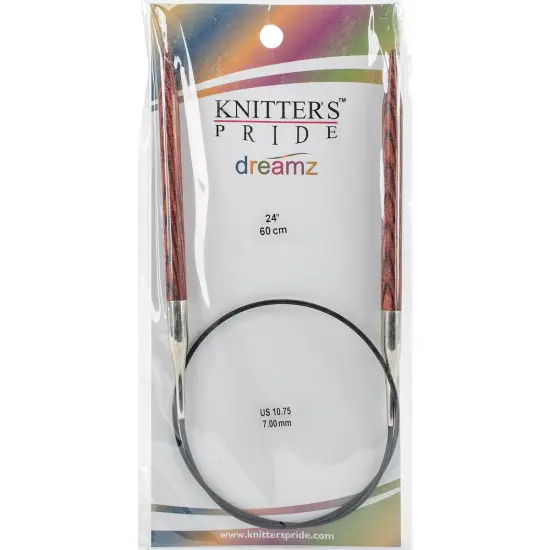 KnitPro-Dreamz Fixed Circular Needles 24"-Size 10.75/7mm {1}