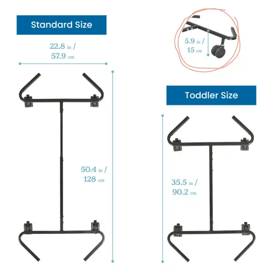 Universal Cot Trolley, Classroom Organization Black {2}