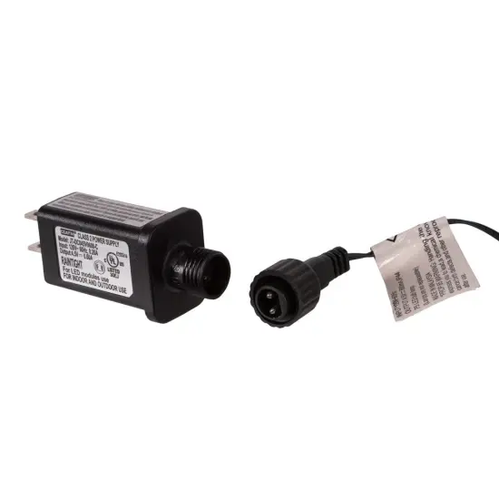 Kurt Adler 75-Light Cluster Burst Classic White Superbright LED Twinkle Light Set {6}