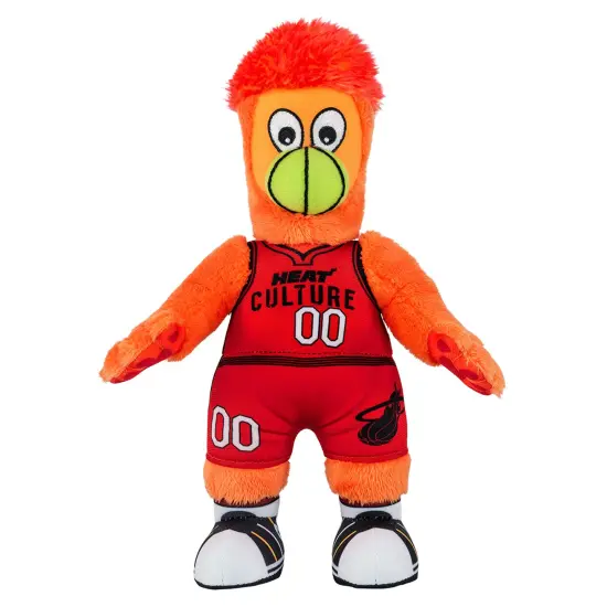 Bleacher Creatures Miami Heat Burnie 10" Plush Figure (Heat Culture City Edition Uniform) {1}