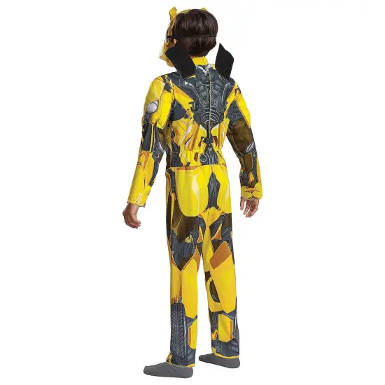 Toddler Classic Muscle Transformers Bumblebee T7 Costume {3}