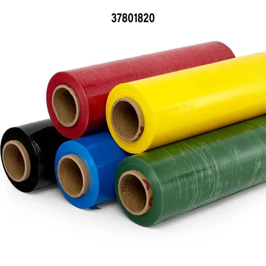 80 Gauge Solid Colored Stretch Film 18" x 1500' {3}