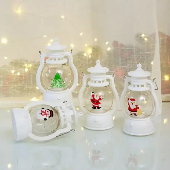 Kitcheniva Handheld LED Christmas Lamp Night Light Lantern With Batteries {2}