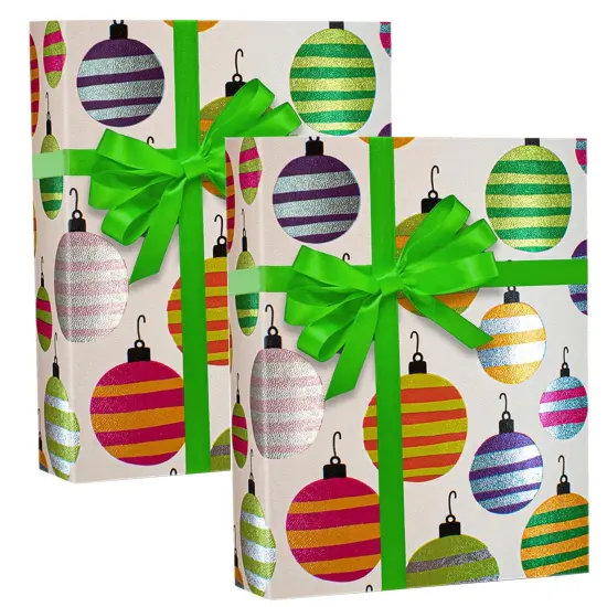 Delightful Ornament Gift Wrap Roll 26" x 833' 1 Roll {4}