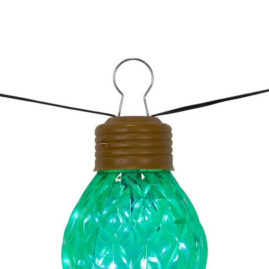 Northlight Commercial Size LED C9 Style Christmas Light Set - Multi-Color - 12' Black Wire - 5ct {6}