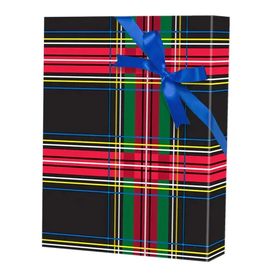 Plaid Christmas Wrapping Paper Rad Plaid 24'' &times; 417' {5}