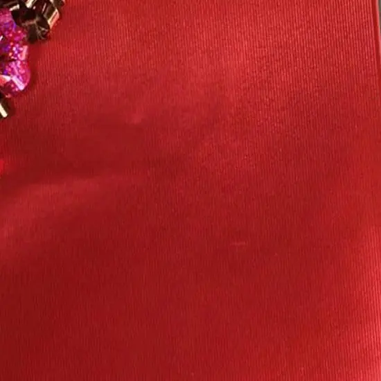 Cranberry Red Embossed Metallic Wrapping Paper 24" x 417" Roll {4}