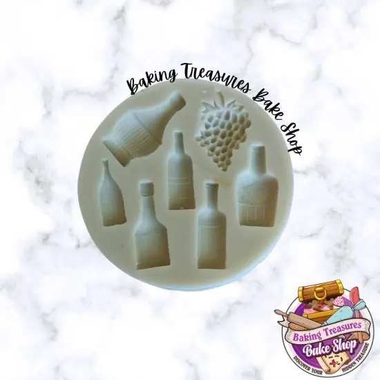 Wine Bottles Silicone Mold {4}