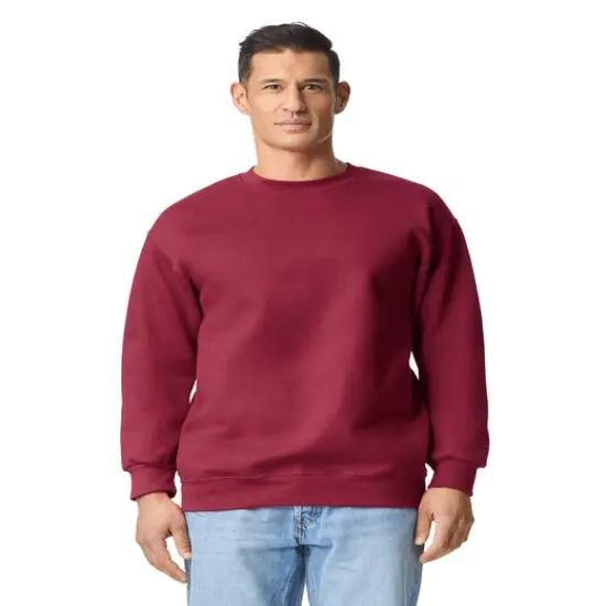 Gildan&reg; Hammer Maxweight Crewneck Long Sleeve Sweatshirt Soft, Durable, and Classic Fit GARNET {1}