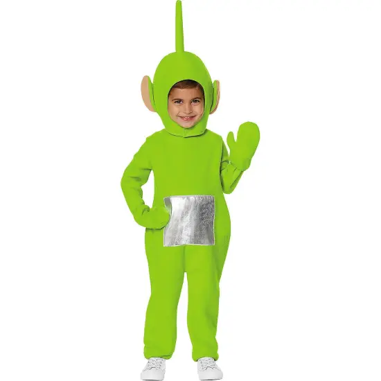 Teletubbies Green Dipsy Polyester Costume {1}