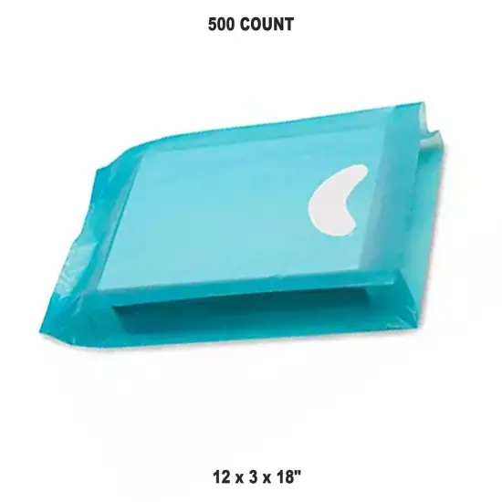 Merchandise Bags 12" x 3" x 18" for Teal {1}