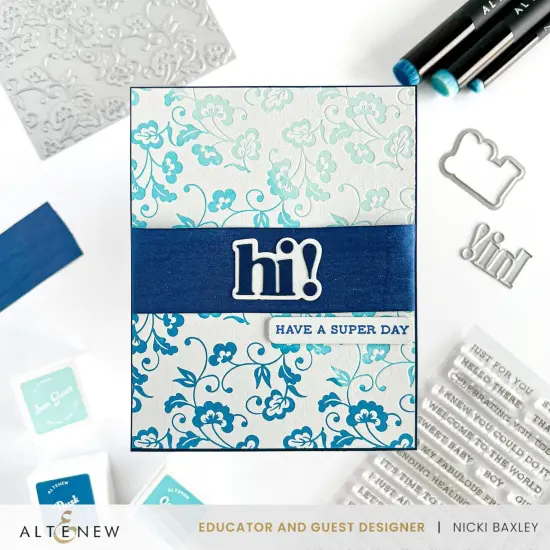 Baroque Elegance Press Plate Set {6}