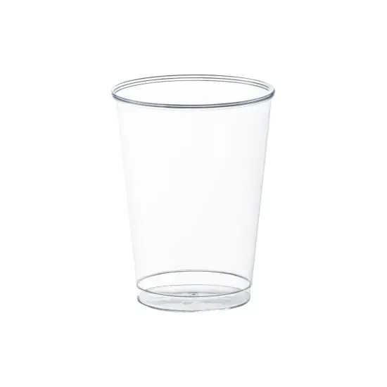 Crystal Clear Round Plastic Disposable Party Cups - 7 oz. (500 Cups) {1}