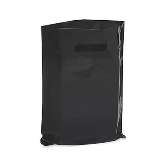 Custom Die Cut Handle Bags for 11 x 15 x 3" for Teal {5}