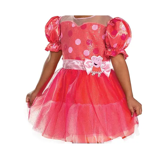 Toddler Peppa Pig Dress Costume {2}