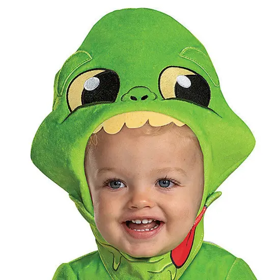 Baby Ghostbusters Movie 2024 Slimer Costume {2}