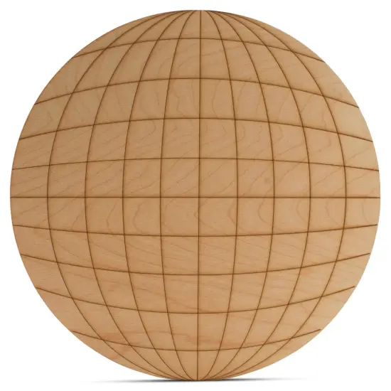New Years Wood Disco Ball Cutout, From 6"- 22", Decor | Woodpeckers {1}