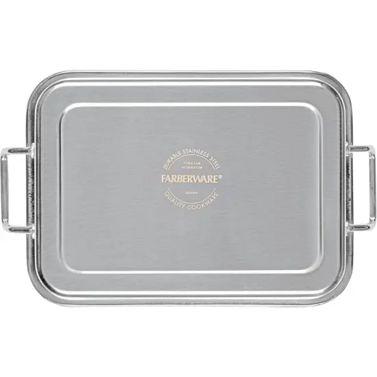 Farberware Stainless Steel Roaster with Rack &ndash; 16-Inch Durable Roasting Pan for Perfectly Cooked Meats and Vegetables {4}