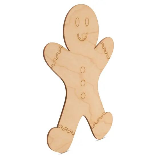 Christmas Wood Gingerbread Man Cutout,&nbsp;From 6"- 22" | Woodpeckers {2}