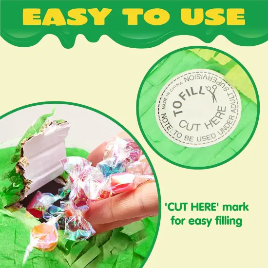 Cinco De Mayo Star Pinata 12.6 x 12.6 inches. Fiesta Party Supply for Fiesta Taco Party, Luau Event Photo Props, Mexican Theme Decoration, Carnivals Festivals, Taco Tuesday Event {4}