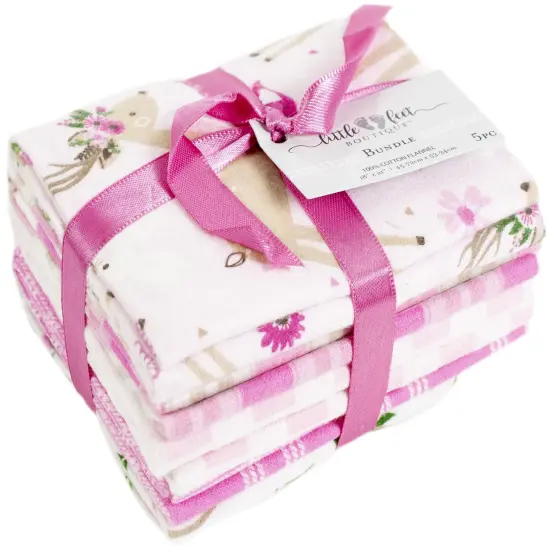 Fabric Editions Little Feet Boutique Fat Quarter Bundle 5pcs {3}