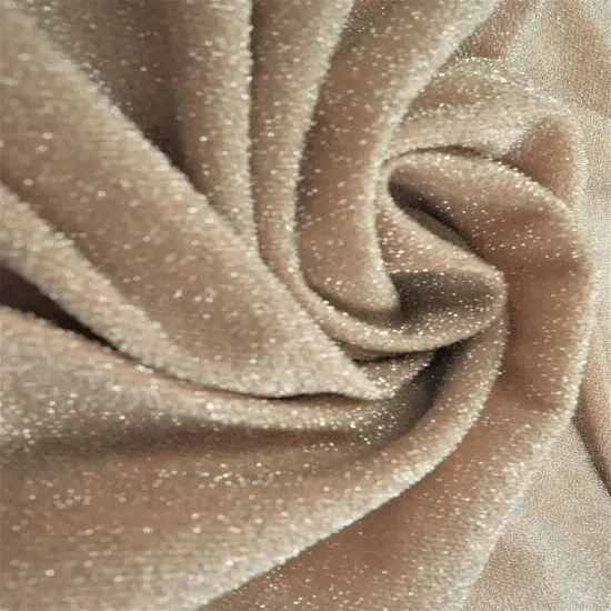 1 Yard Jersey Knit Fabric with Lurex, Soft Stretch Sparkly Finish 58/60" Wide BLACK/SILVER {3}