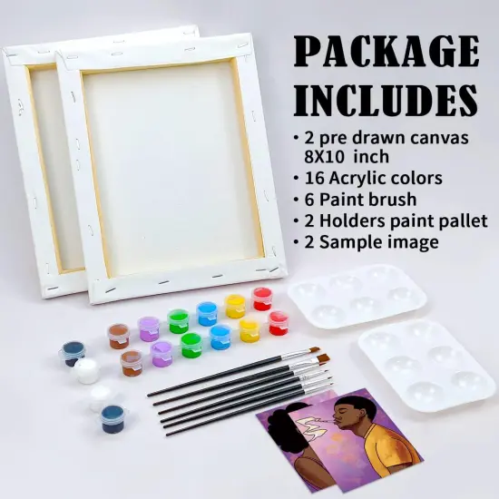 Couples Paint Party Kits(multi color) {5}