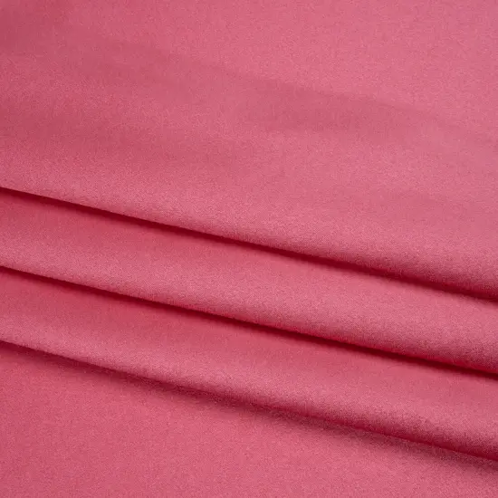 1 Yard Carmine Rose Silk Crepe Back Satin Soft Smooth Luxurious Sewing Fabric for Evening Gowns 44 inch Width {4}