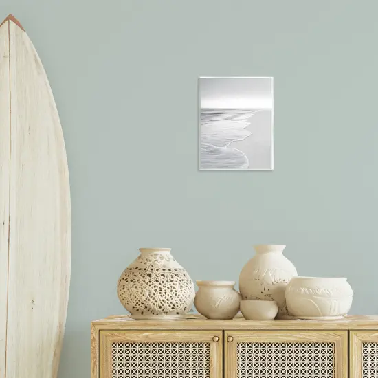 Stupell Industries Foamy Beach Coast Wall Plaque Design by Maggie Olsen {2}
