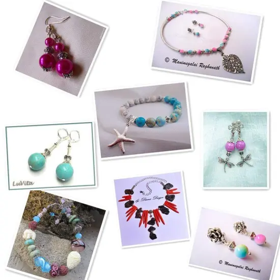 PH PandaHall 300pcs 6 Style Antique Silver Spacer Beads, Tibetan Metal Alloy Tube Spacers Flower Flat Rondelle Small Loose Beads for Bracelet Necklace Earring Jewelry Making Supplies {2}