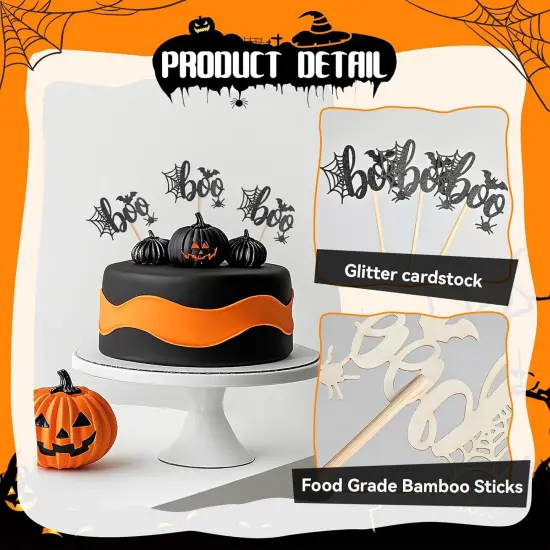 Boo Cupcake Toppers {2}