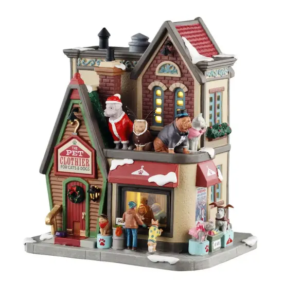 The Pet Clothier - Lemax Caddington Village {1}