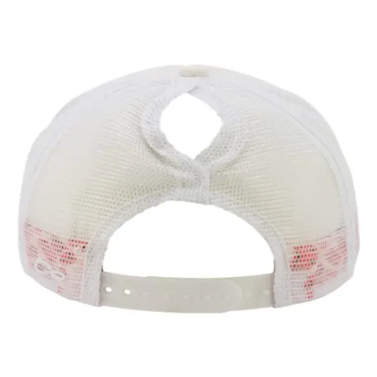 Infinity Her&reg; Women's Foam Trucker Cap Ivory/L/White/Smiley {2}