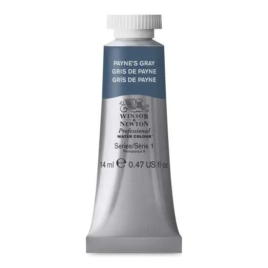 Winsor & Newton Professional Watercolor - Payne's Gray, 14 ml Tube {2}