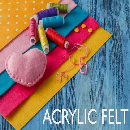 FabricLA | Felt Fabric | 72" Wide 1.6mm Thick | Soft Craft Fabric - 50 Yards Yellow {7}