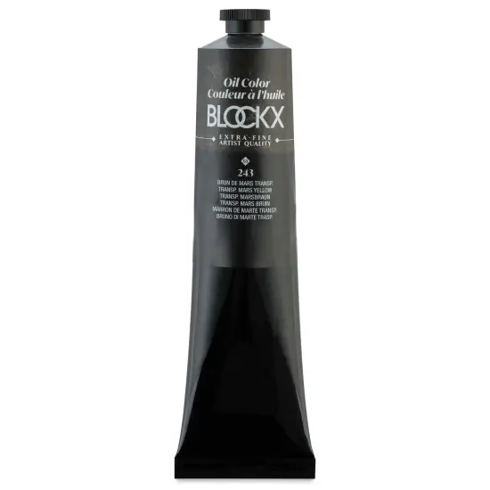 Blockx Artist Oil Color - Transparent Mars Brown, 200 ml tube {1}