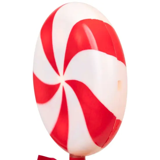 Northlight Lighted Peppermint Candy Christmas Outdoor Pathway Markers -16" - Set of 3 Red {7}