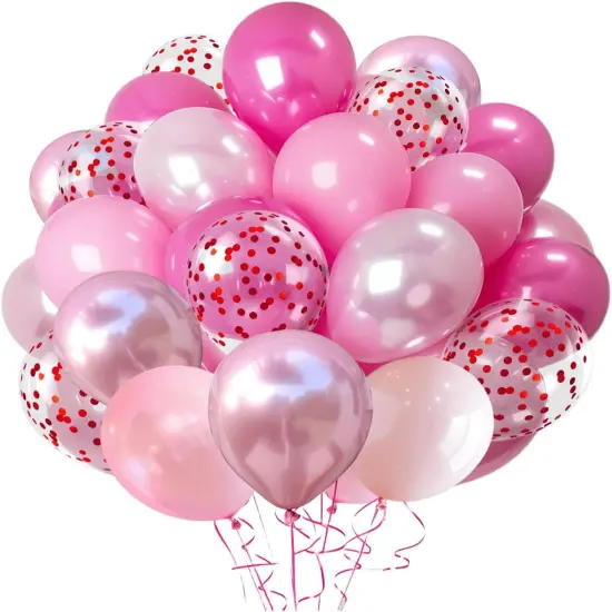 300 Pcs Pink Balloons (	Various Pink Colors) {1}