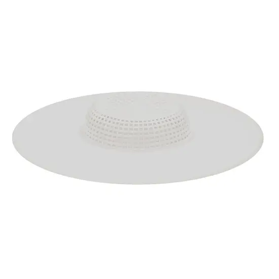 Handy Housewares 5" Durable Plastic Shower Drain Hair Trap - Helps Keep Drains Unclogged {2}