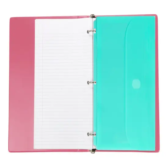 C-Line Side Loading Binder Pocket, 1 Inch Expansion, Assorted Colors, Set of 36 {3}