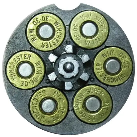 30-30 Winchester Ceramic Car Coaster Set 2.56" (2 Pack) {1}