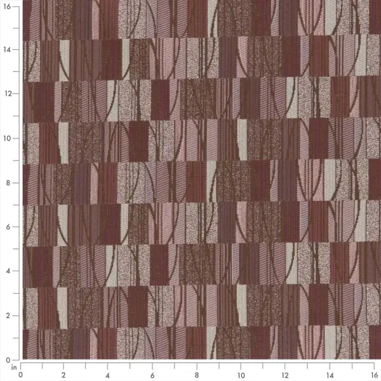 Lilac - Purple AbstractGeometric Upholstery Fabric 54 Inches" {2}