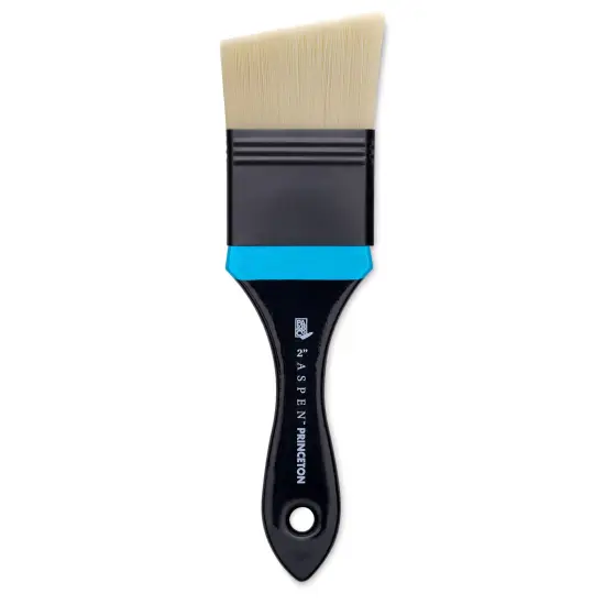 Princeton Aspen Series 6500 Synthetic Brush - Angular Mottler, Size 2" {1}