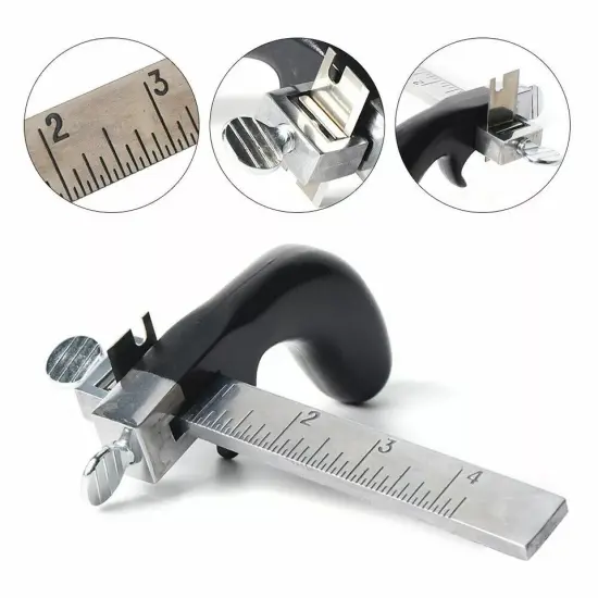 Leather Peeling Machine Skiver Peeler Splitter Skiving Paring Machine DIY Tool {1}